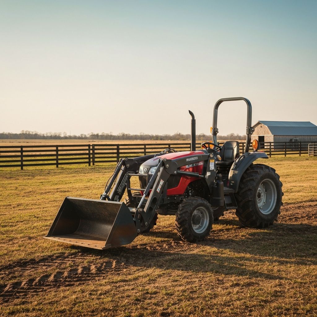 John Deere 5075E - professional tractor over $50,000